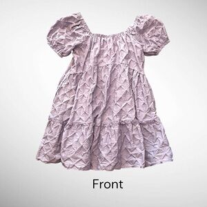 Soft purple boutique dress with pockets